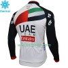 Wielershirt 2018 Team UAE N001 Winter Thermal Fleece